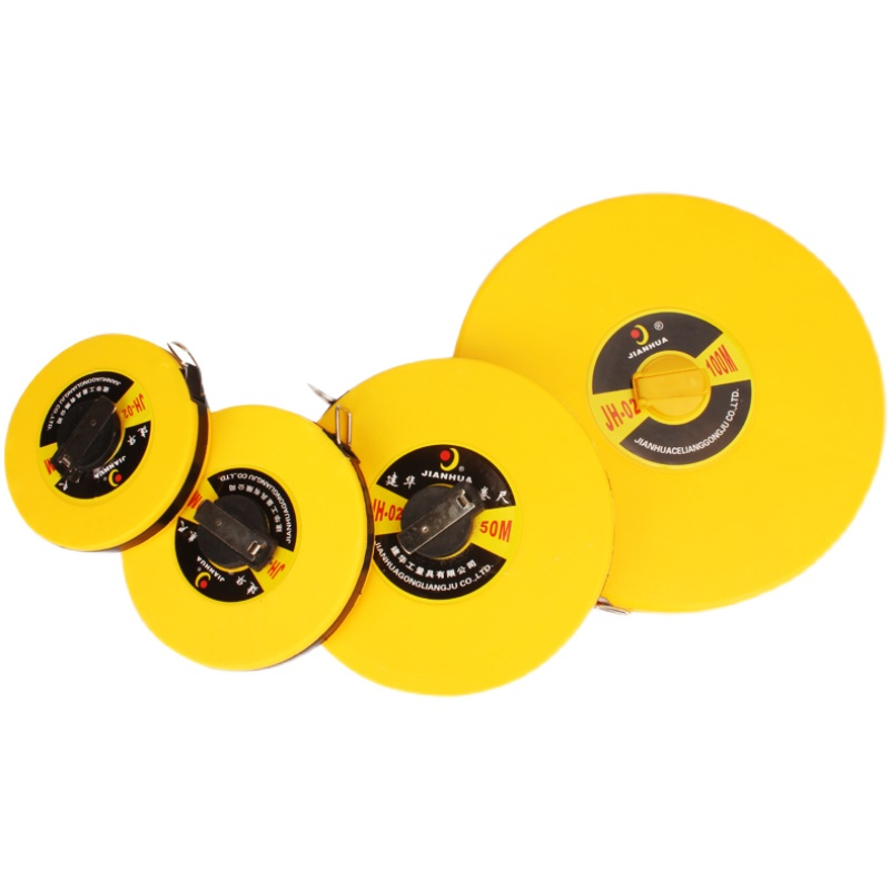 สายวัดระยะ 50 เมตร อุปกรณ์สำหรับงานช่างฝีมือ ขนาดพกพาสะดวกสินค้าตลับเมตร Tape Measure สายวัดเคลื่อนที่ พร้อมส่ง - รูปที่ 7