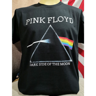 เสื้อวงนำเข้า Pink Floyd Dark Side of the Moon Psychedelic Progressive Rock  Led Zeppelin Black Sabbath Deep Purple