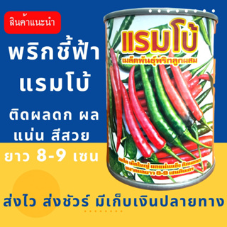 (ของแท้ ส่งไว) พริกชีฟ้า แรมโบ้ 50 กรัม