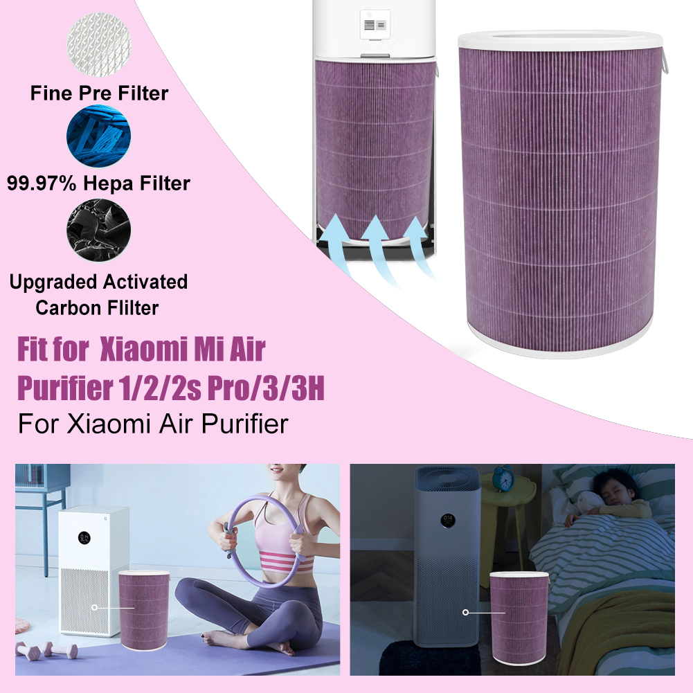 COD Xiaomi Mi Air Purifier Filter ไส้กรองอากาศ xiaomi รุ่น 2S / 2H / 3H / Pro / 2C / 3C / Smartmi ไส้กรอง