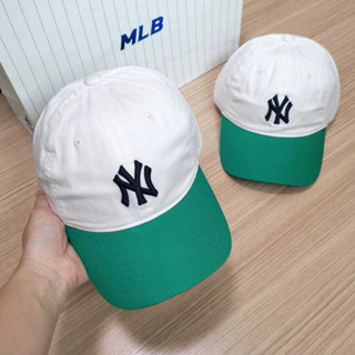 พร้อมส่ง MLB Color Matching Unstructured Ball Cap 🤍💚🤍💙🤍❤️