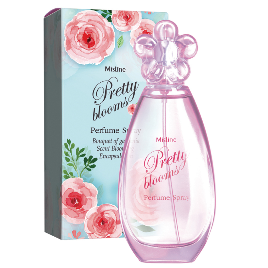 Mistine Pretty Blooms Perfume Spray 50 ml. มิสทิน พริตตี้ รูปที่ 2
