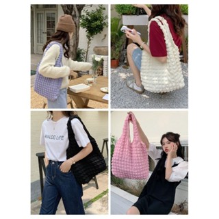 [พร้อมส่งจากไทย] กระเป๋า กระเป๋าผ้า กระเป๋าทำงาน  กระเป๋าสะพาย กระเป๋าขนนุ่ม
