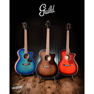 กีต้าร์โปร่ง Guild OM-240CE กีตาร์ Acoustic Guitar กีตาร์โปร่ง