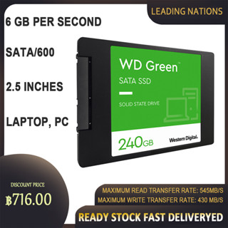 8.8 Major promotions Western Digital WD Green 2.5 SATA III Internal Solid State Drive SSD ( 240GB / 480GB )