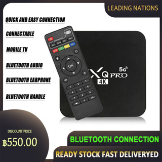 8.8 MXQPRO HD 4k TV Box 8G+128GB 16G+256GB Network Streaming Media Player กล่องรับสัญญาณทีวีที่บ้าน MXQPRO HD 4k