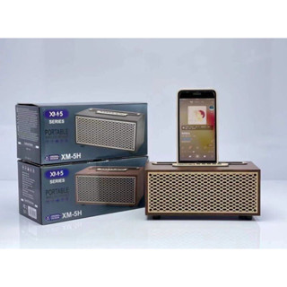 มาใหม่ XM-5H ลำโพงบลูทูธ ตั้งมือถือได้ ทรงกระทัดรัด ดีไซน์หรูหรา Wireless speaker 5W