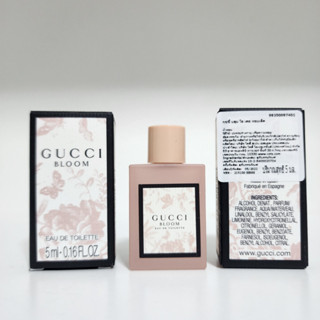 น้ำหอมจิ๋วมินิ Gucci Bloom Eau de Toilette 5ml กล่องป้ายไทย