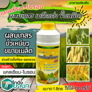 🌾 โฟแมกซ์ (แคลเซียมโบรอน) ขนาด 1ลิตร เพิ่มการผสมเกสร ลดการหลุดร่วงของผล ลดปัญหาผลแตก