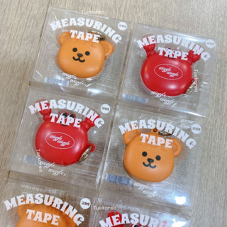 พร้อมส่งแท้💯ไม่ต้องรอพรี🌼 Wigglewiggle Measure Tape พวงกุญแจ+สายวัด Teddy Bear , Loster