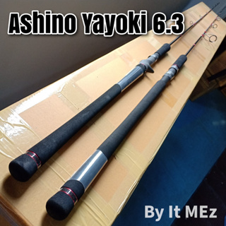 ของแท้ ราคาถูก ❗❗ คันเบ็ดตกปลา Light Jigging Ashino Yayoki ความยาว 6.3 ฟุต 1 ท่อน เหมาะสำหรับงานจิ๊กทะเล อัดปลาบึก