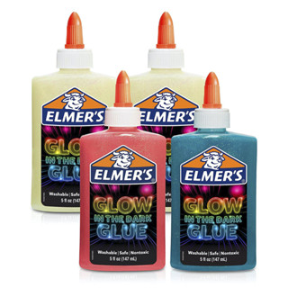 Elmers 147ML Glow in the dark glue กาวเรืองแสง