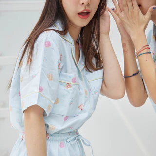 ชุดนอน sliptosleep - Sweet Dream Shorts Set
