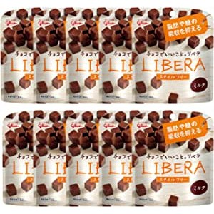 Ezaki Glico LIBERA (ช็อกโกแลตนม) 50g x 10 [ส่งตรงจากญี่ปุ่น]