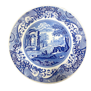 Spode Blue Italian Gateau Plate จานเค้ก 11.5 นิ้ว