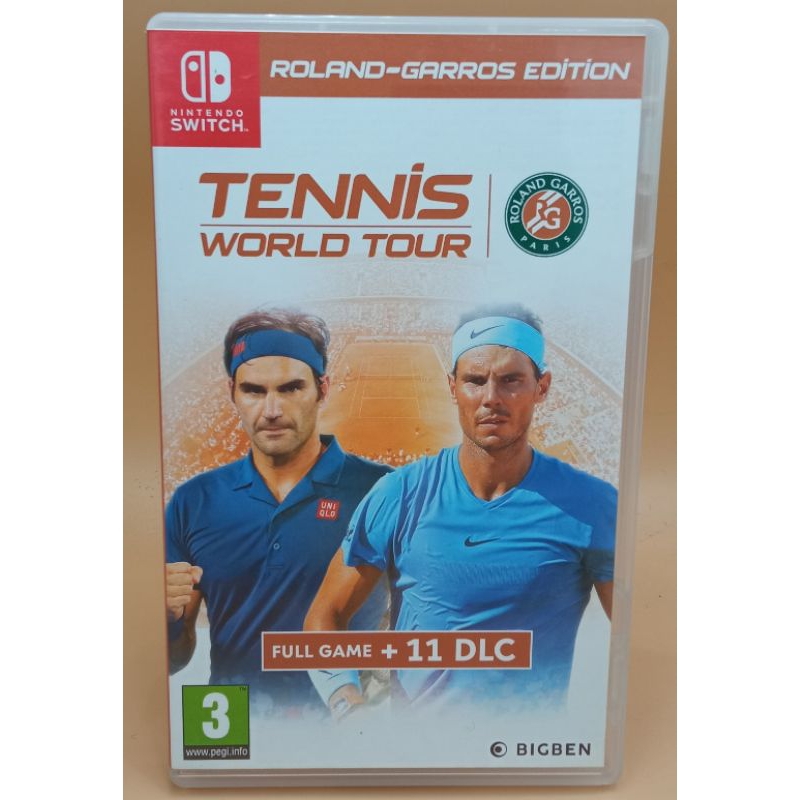 (มือสอง) มือ2 เกม Nintendo Switch : Tennis World Tour สภาพดี #Nintendo Switch #game