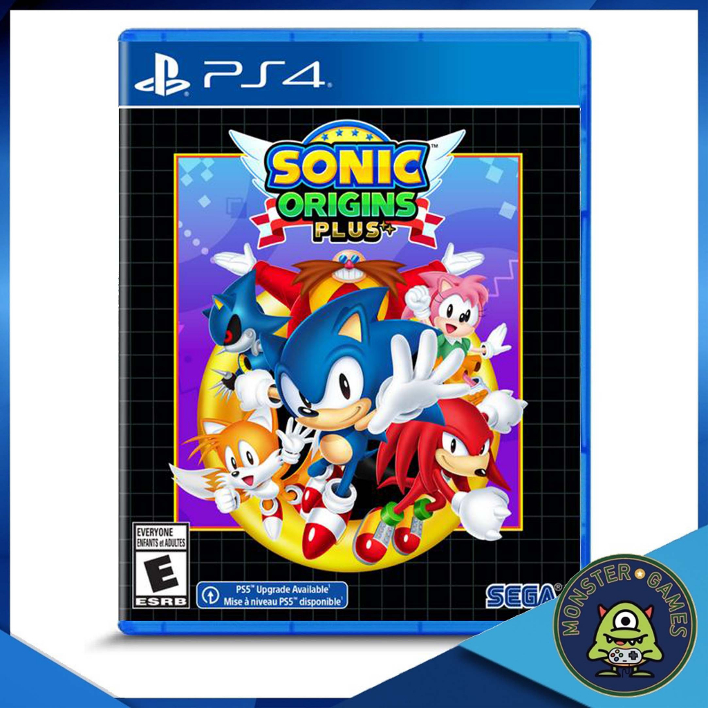 Sonic Origins Plus Ps4 Game แผ่นแท้มือ1!!!!! (Sonic Origin Plus Ps4)(Sonic Origins Ps4)(Sonic Ps4)