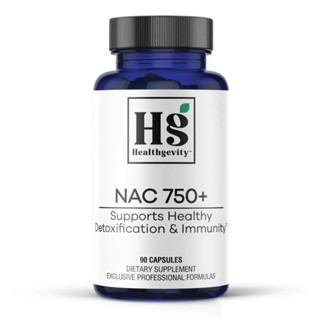 HealthGevity NAC 750 - Premium Antioxidant and Liver Support Supplement for Optimal Health