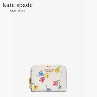 KATE SPADE NEW YORK TULIP TOSS ZIP CARD CASE KB173 กระเป๋าสตางค์