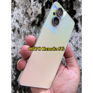 💎💎เลนส์กล้องเพชร รุ้งไทเท OPPO Reno8z 5G ตรงรุ่น สินค้าพร้อมส่ง💎💎