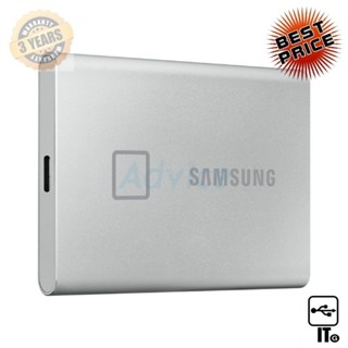 500 GB EXT SSD SAMSUNG T7 TOUCH SILVER (MU-PC500S/WW) ฮาร์ดดิส ฮาร์ดดิสก์ ฮาร์ดดิสก์คอมพิวเตอร์ ประกัน 3Y