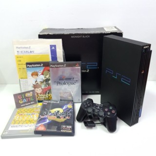 PS2 Limited Midnight Black  Boxed 📟🕹SCPH-50000NB 🇯🇵 JAPAN🔋110v.