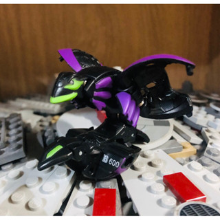 Bakugan Darkus Barbetra B600 DNA Battle Brawlers Figure Black Armored Alliance #บาคุกัน