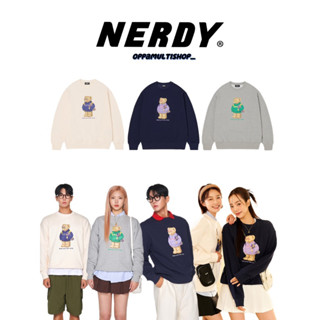 🇰🇷‼️ Nerdy on sale❤️‍🔥🇰🇷 Clever Neddy Sweatshirt Melange 🇰🇷✨