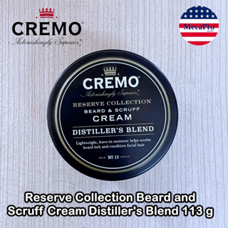 Cremo® Reserve Collection Beard and Scruff Cream Distillers Blend 113 g ครีมหลังโกนหนวด