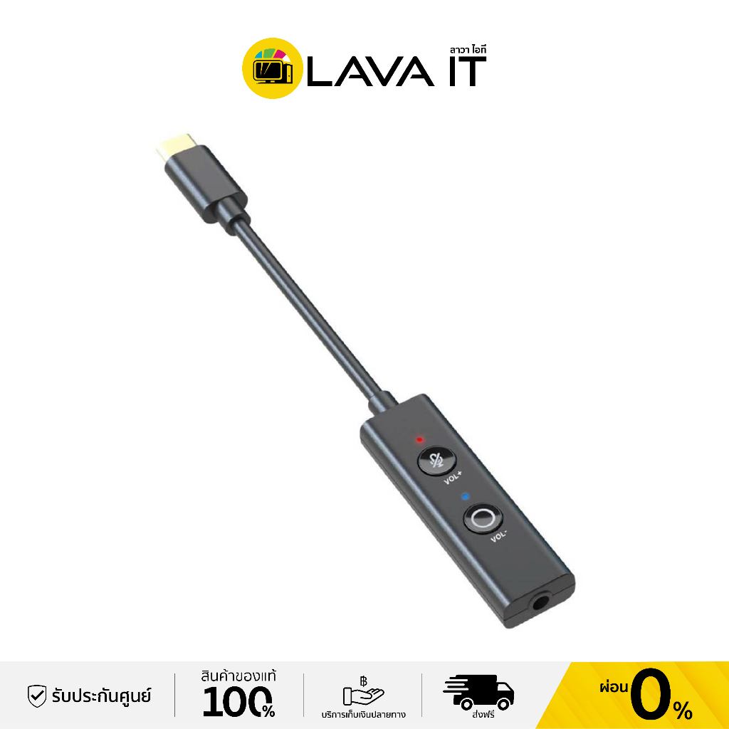 Creative Sound Blaster PLAY 4 External USB Sound Card USB DAC/Amp ซาวด์การ์ด (รับประกันสินค้า 1 ปี)