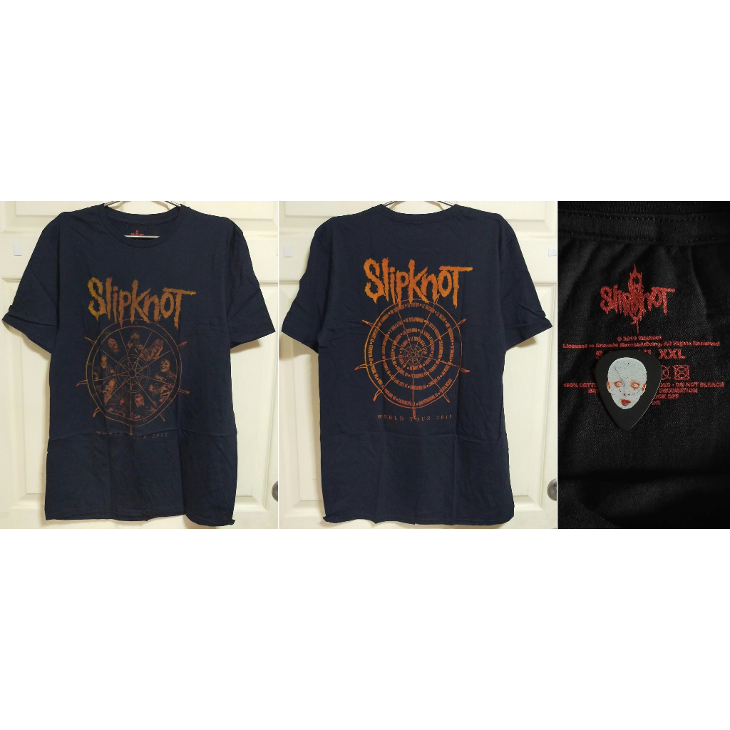 👕 เสื้อวง Slipknot ลิขสิทธิ์แท้ 💯 มือ 1