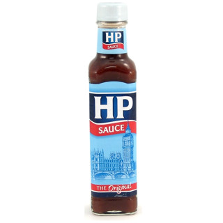 HP brown sauce 220ml glass bottle