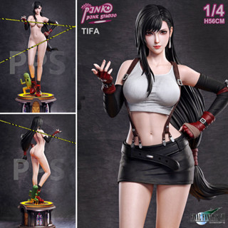 งานแท้ งานปั้น Pink Pink Studio FF7 Final Fantasy VII ไฟนอลแฟนตาซี 7 Tifa Lockhart ทีฟา ล็อกฮาร์ท 1/4 Bikini สูง 56 cm