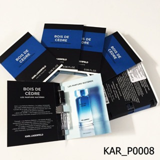 น้ำหอม Karl Lagerfeld Bois De Cedre EDT 2 ml (หัวสเปรย์)