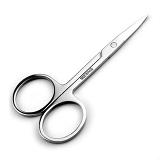 กรรไกร ตัดขนจมูก ตัดเล็ม ตัดขนคิ้ว สแตนเลส ใช้ได้หลายอย่าง beauty scissors กรรไกรตัดขนจมูก