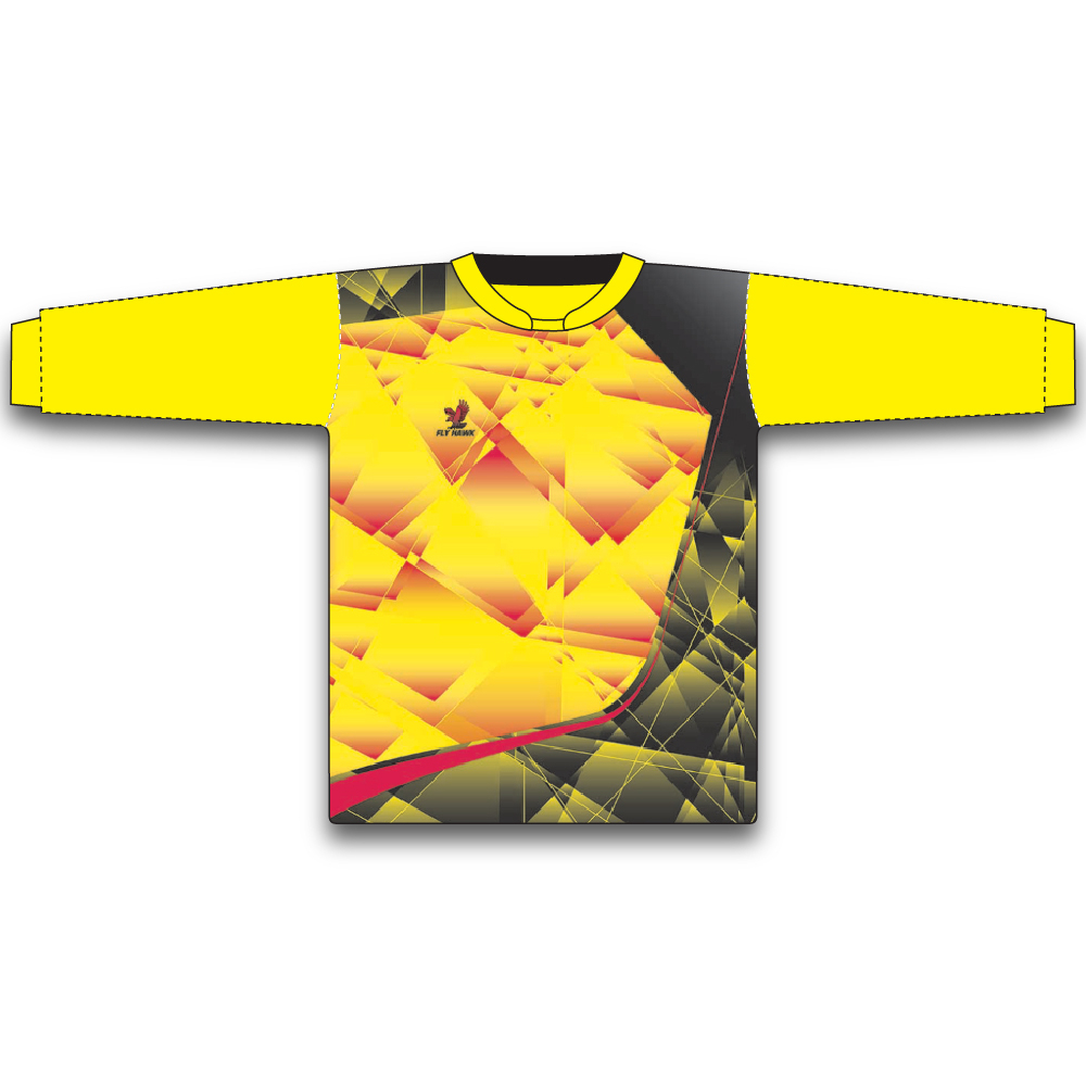 ถูกแทบทุน เสื้อฟุตบอลคอกลมแขนยาว เสื้อฟุตบอลฟลายฮ็อค FLY HAWK รุ่น A919 แท้100% ราคา ถูกที่สุด ดีลบีเคเค แกลเลอรีภาพที่ 7
