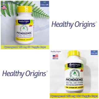 เปลือกสนฝรั่งเศสสกัด Pycnogenol 150 mg 30 Veggie Caps or 120 Veggie Caps - Healthy Origins