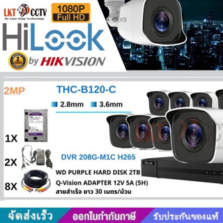 Set 8 กล้องวงจรปิดพร้อมติดตั้งราคาถูก Hilook by Hikvision พร้อมดูแลความปลอดภัยให้คุณ By Lionking Technology