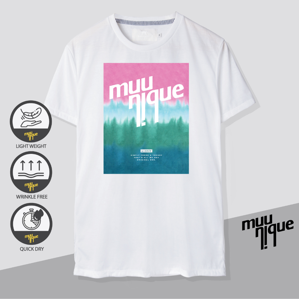 MUUNIQUE Graphic P. T-shirt เสื้อยืด รุ่น GPT-397