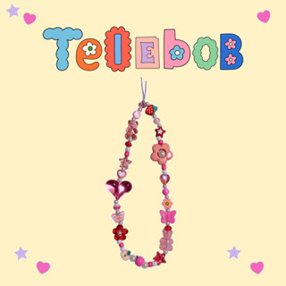 Telebob 🧸🌷สายคล้องมือถือ,ที่ห้อยมือถือ พวงกุญแจ airpod พร้อมส่ง  ถูกที่สุด Casetify,skinnydip