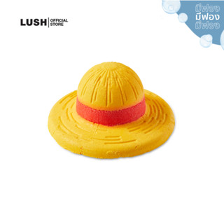 LUSH หมวกฟางลูฟี่ STRAW HAT REUSABLE BUBBLE BATH BAR ONE PIECE  หมวก one piece  หมวกลูฟี่  หมวกวันพีช