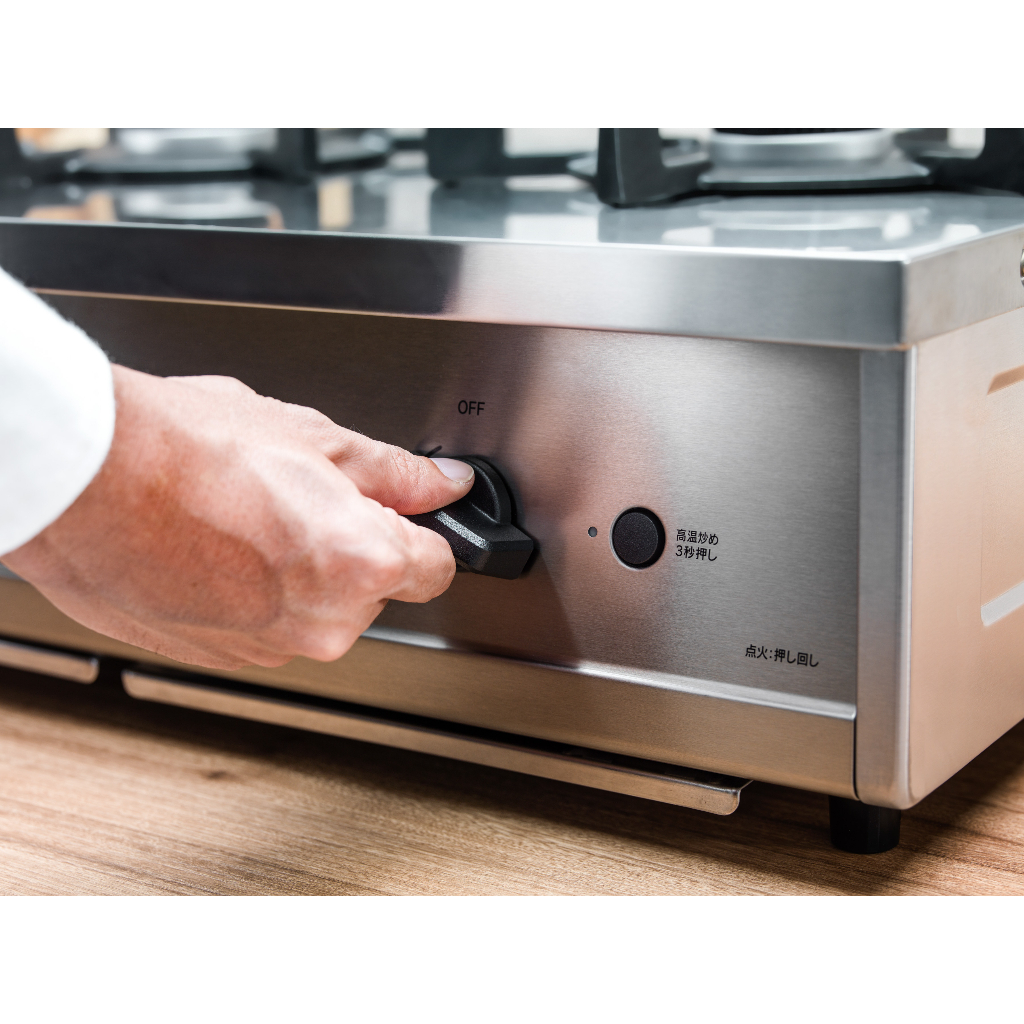 Rinnai เตาแก๊สตั้งโต๊ะ 2 หัว รุ่น ET21-2STSY-S (Vamo) ผลิตและนำเข้าจาก Rinnai Japan ราคา ถูกที่สุด ดีลบีเคเค แกลเลอรีภาพที่ 5