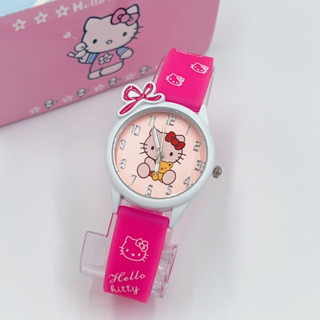 นาฬิกาข้อมือเด็กผู้หญิง คิตตี้Hello Kitty สายยาง