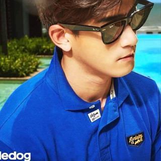 Rudedog By Hashtag เสื้อโปโล ทรงผู้ชาย/ผู้หญิง รุ่น Pentagon สินค้าลิขสิทธิ์แท้ 1/2