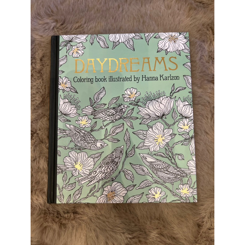 หนังสือระบายสีผู้ใหญ่ adult coloring book “DAYDREAM” นำเข้าจากต่างประเทศ