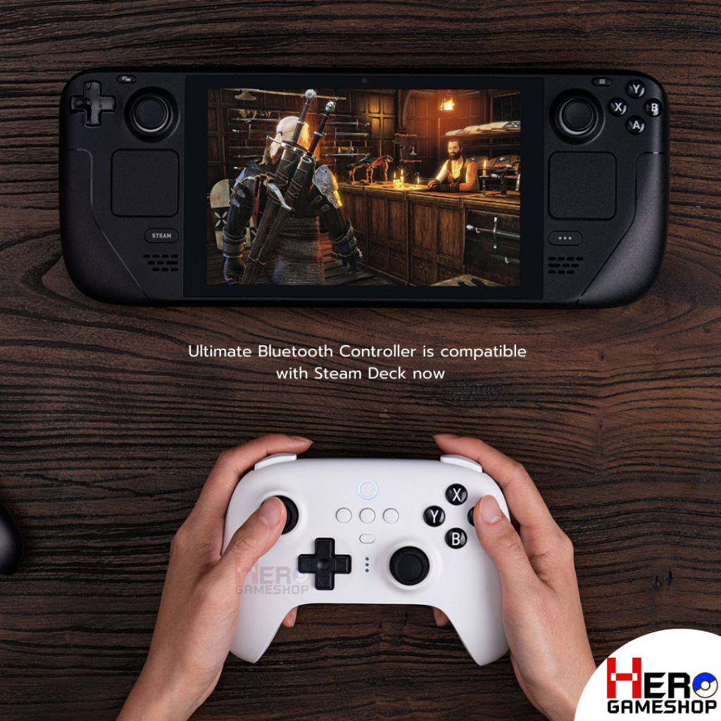 🇹🇭พร้อมส่งในไทย🇹🇭 𝟴𝗕𝗶𝘁𝗗𝗼 Ultimate Bluetooth & 2.4g Controller with Charging Dock จอย Joy ProNintendo Switch / PC / ios /