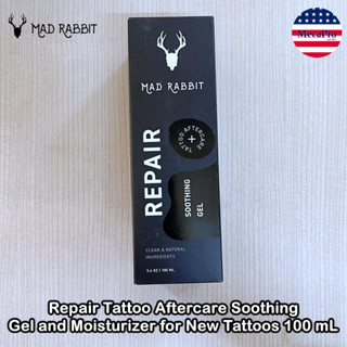 Mad Rabbit® Repair Tattoo Aftercare Soothing Gel and Moisturizer for New Tattoos 100 mL เจลทาหลังสัก