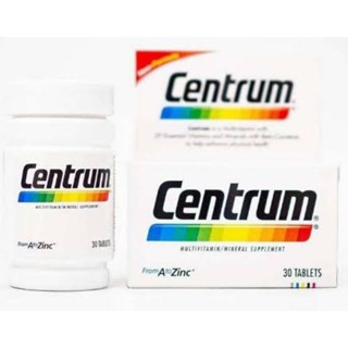 Centrum เซนทรัม วิตามินและเกลือแร่ 29 ชนิด 30เม็ด