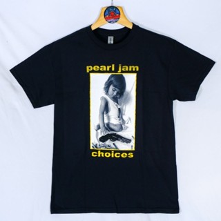 เสื้อวง Pearl Jam ลาย Choicesมือ 1 ลิขสิทธิ์แท้