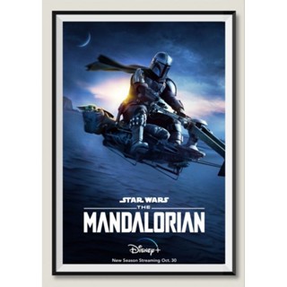 โปสเตอร์หนังซีรีส์ติดผนัง Star wars the mandalorian